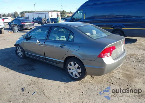 2007 Honda Civic Lx from USA, damaged, VIN 1HGFA16517L001815